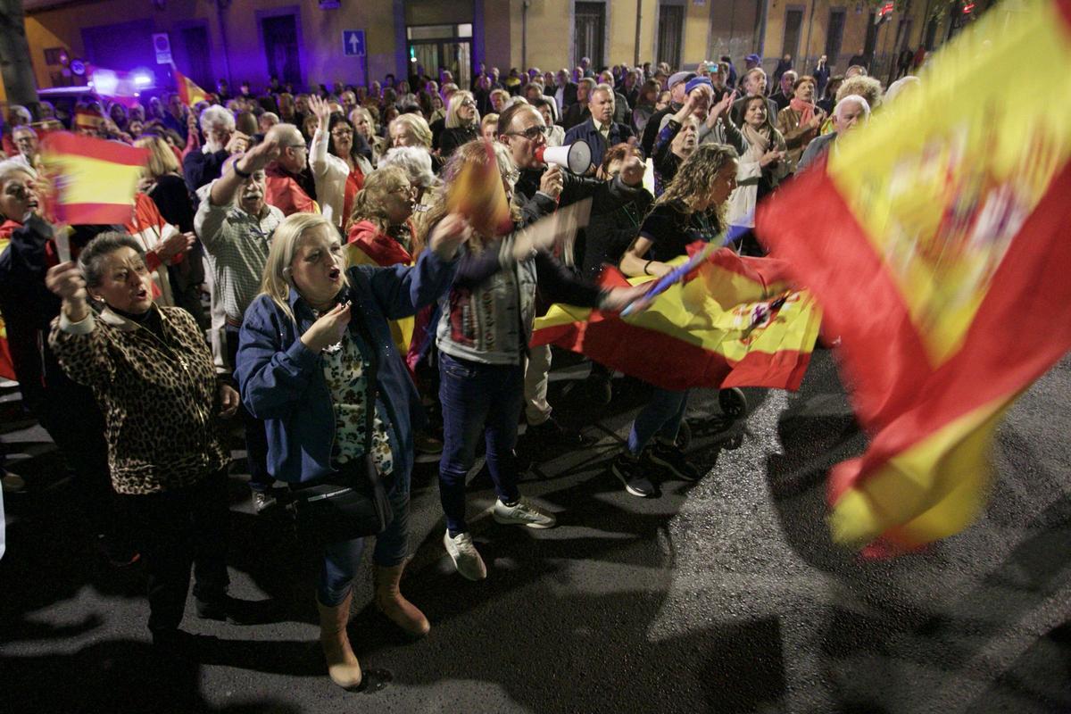 spagna protesta